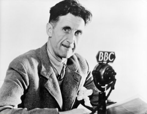 Author George Orwell