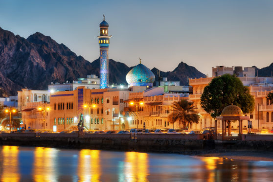 Muttrah Corniche, Muscat, Oman.