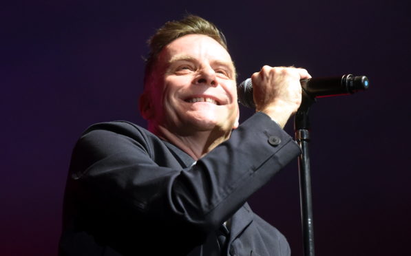 Deacon Blue's Ricky Ross on stage