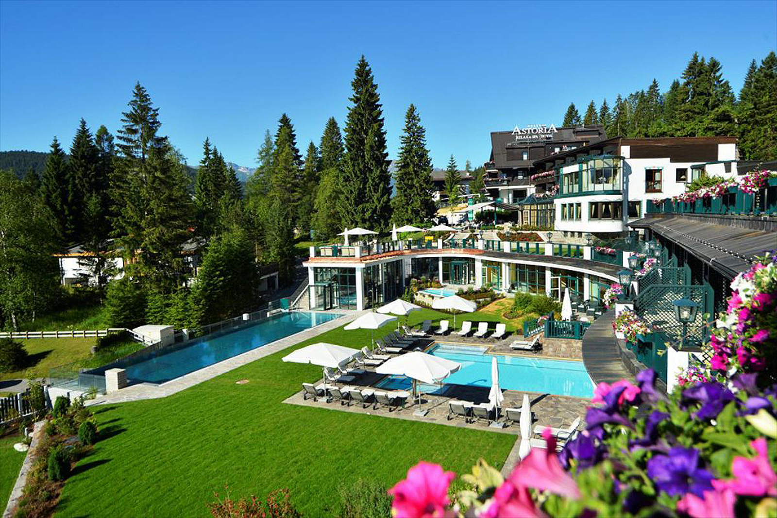 Poolside at Astoria Resort Seefeld