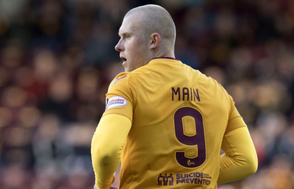 Curtis Main in action for Motherwell