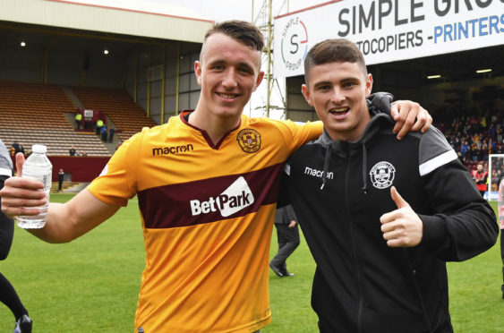 David Turnbull and Jake Hastie have both come off Motherwell's conveyor belt
