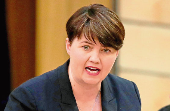 Scottish Conservative leader Ruth Davidson