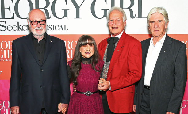 Athol Guy, Judith Durham, Keith Potger and Bruce Woodley of The Seekers in 2016