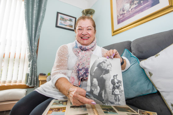 Anne Fraser Reed, 71 from Inverness joined the circus at 15 and a half.