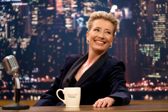 Dame Emma Thompson as Katherine Newbury in Late Night