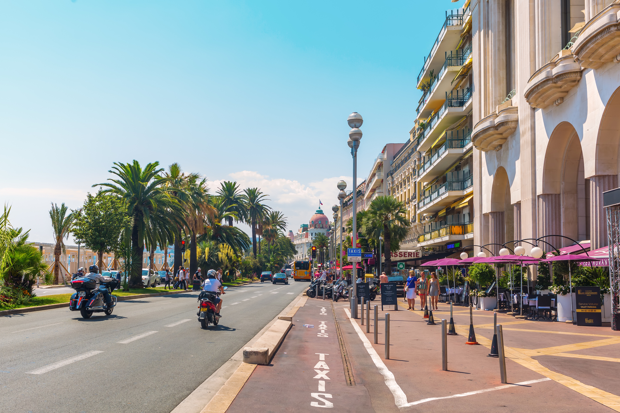 Promenade des Anglai in Nice