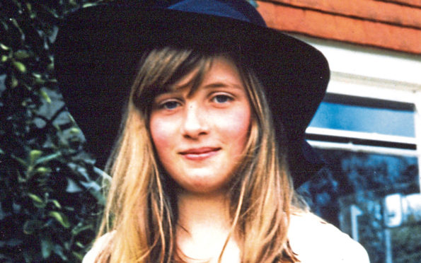 Lady Diana Spencer at Itchenor, West Sussex during the summer of 1970.