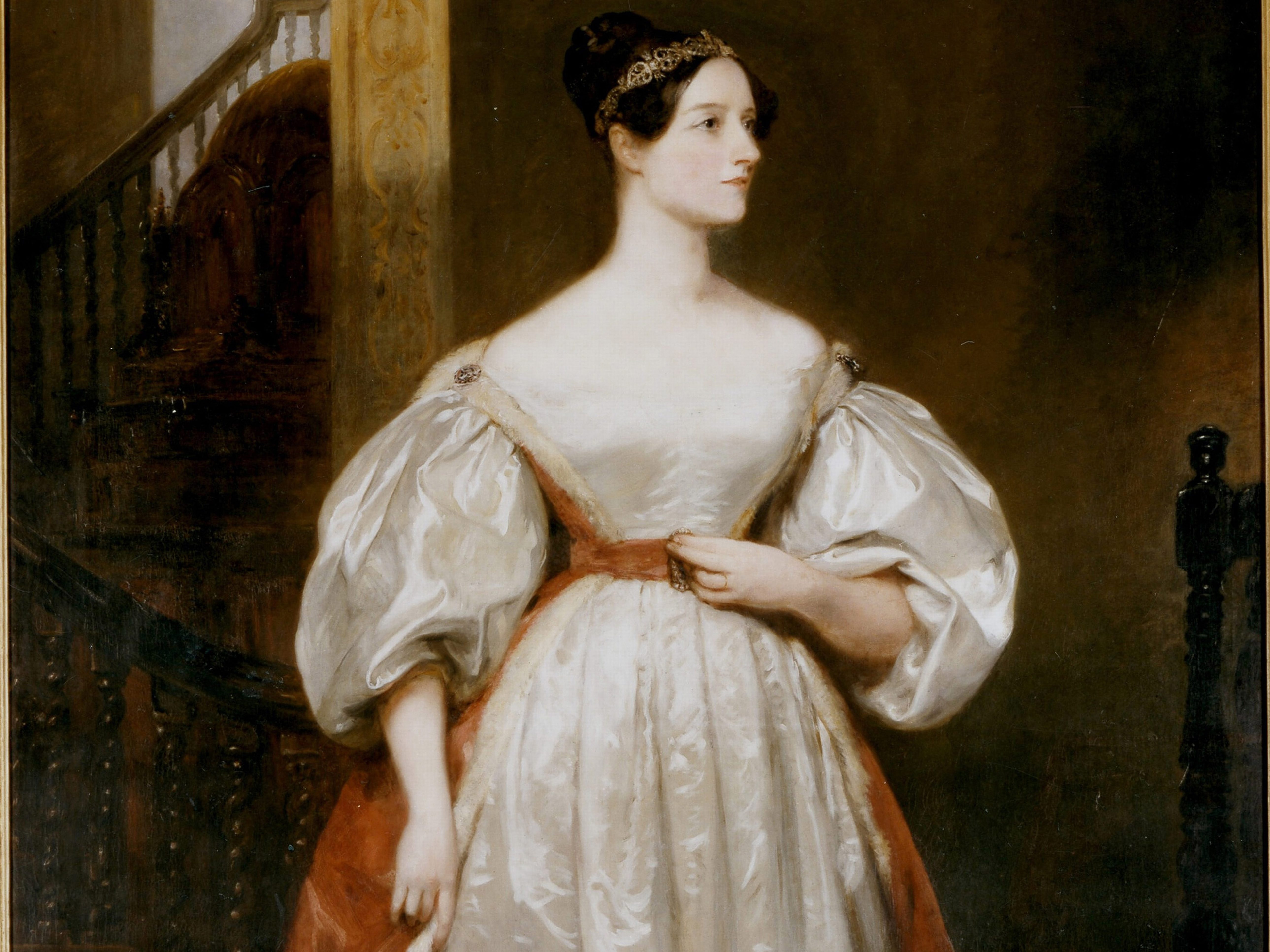 Augusta Ada, Countess Lovelace (1815-1852) English mathematician and writer. Daughter of the poet Byron. Friend of Charles Babbage. Devised programme for his Analytical Engine. Portrait by Margaret Carpenter.