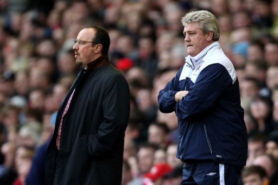 Steve Bruce has gone head-to-head with Rafa Benitez before but now faces his biggest battle