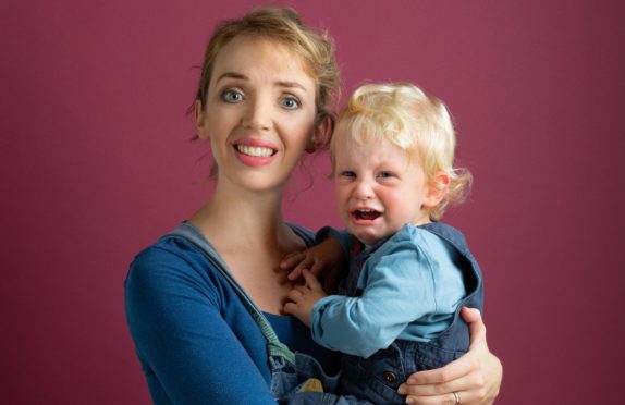 Tara Newton-Wordsworth with son Charlie