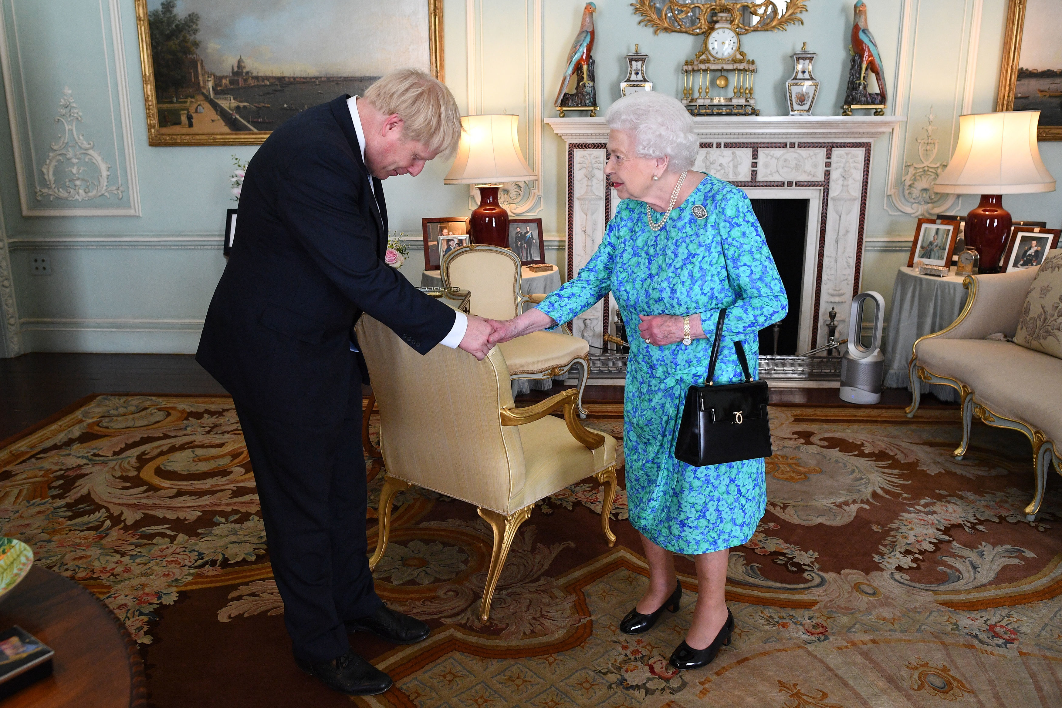 The Queen invites Boris Johnson to become Prime Minister and form a new government