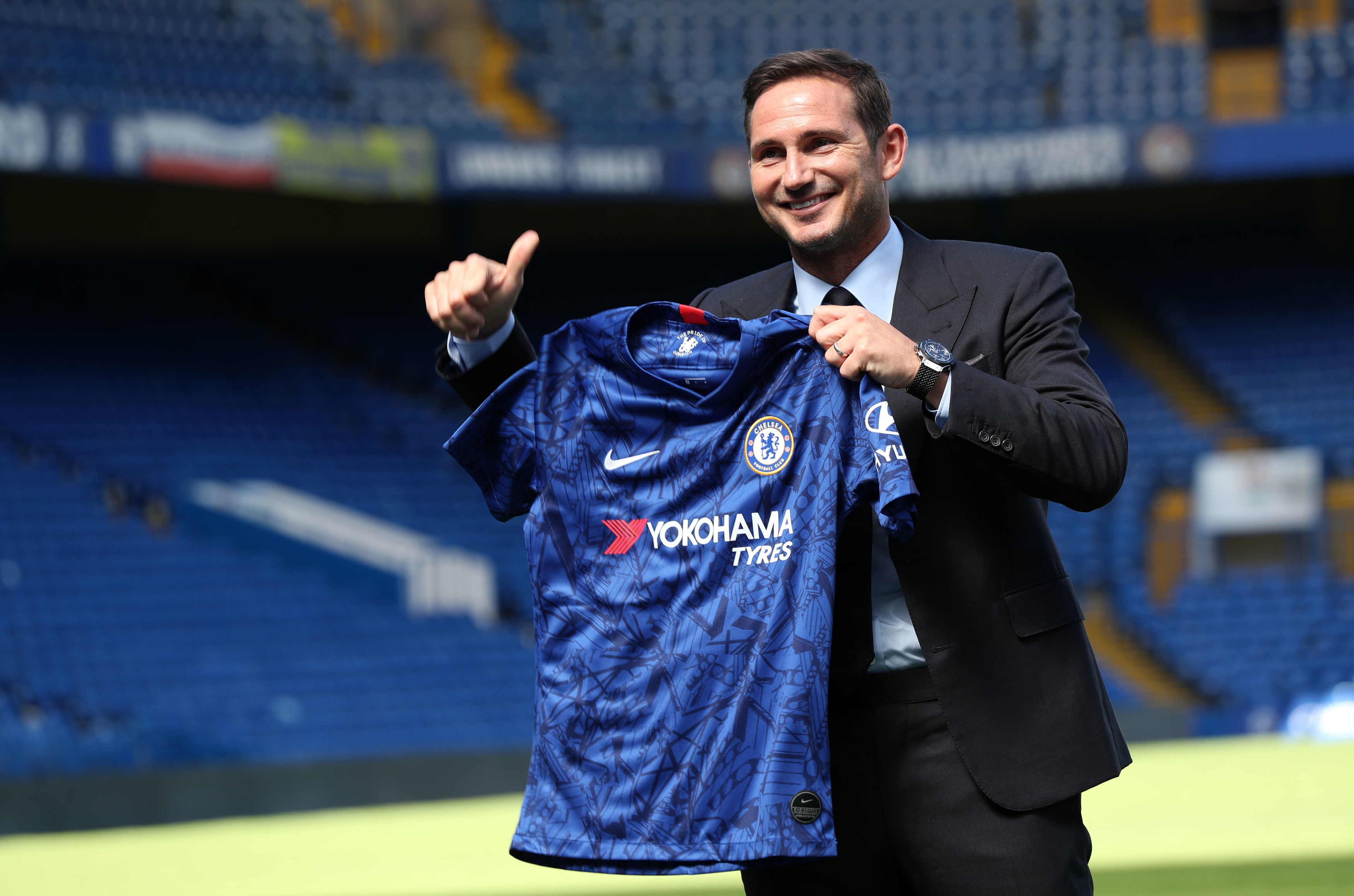 Chelsea's new manager Frank Lampard