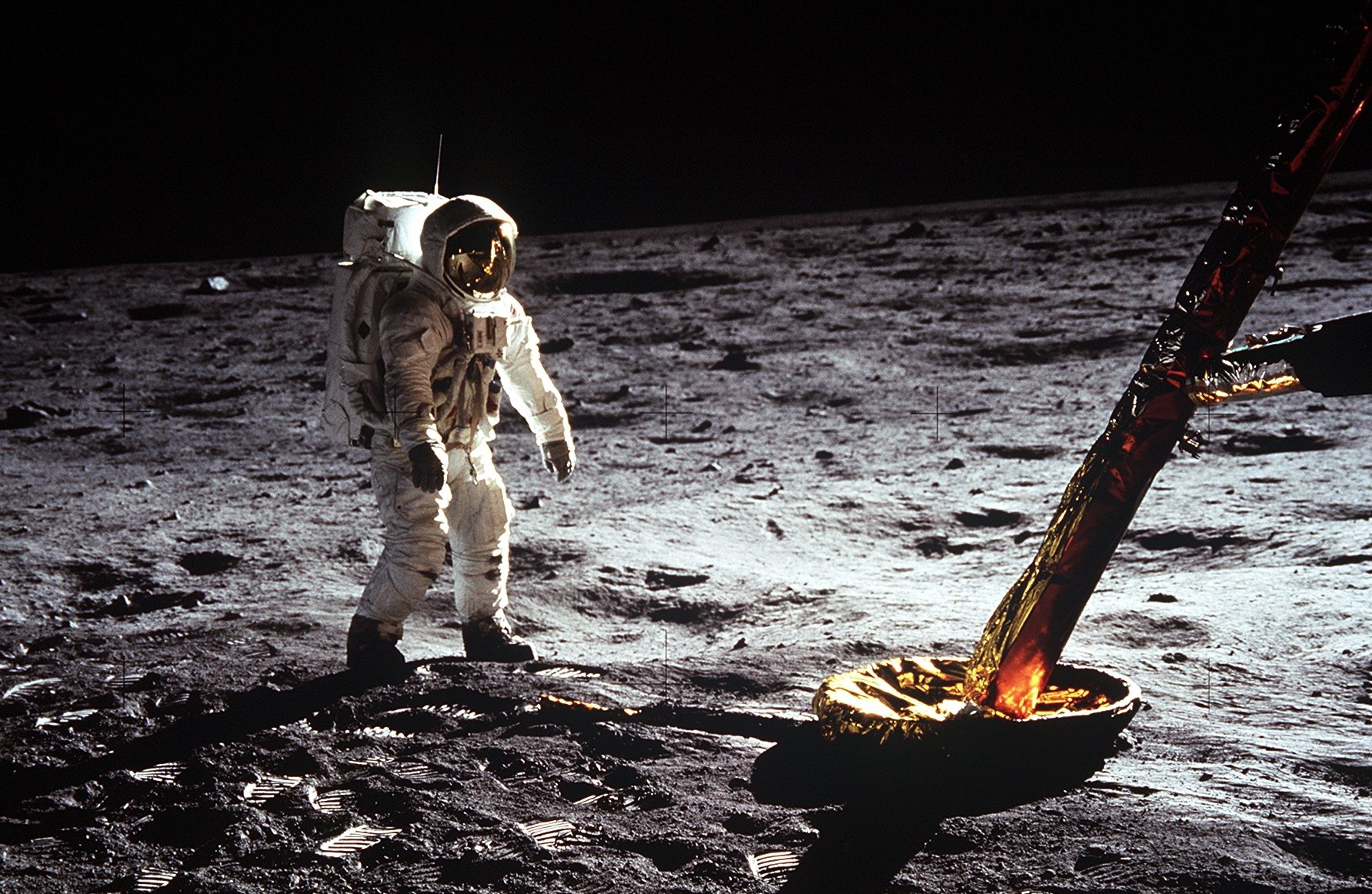 The story of the moon landings, part one 50 years ago man set foot on