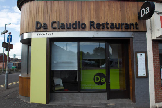 Da Claudio Restaurant in Motherwel
