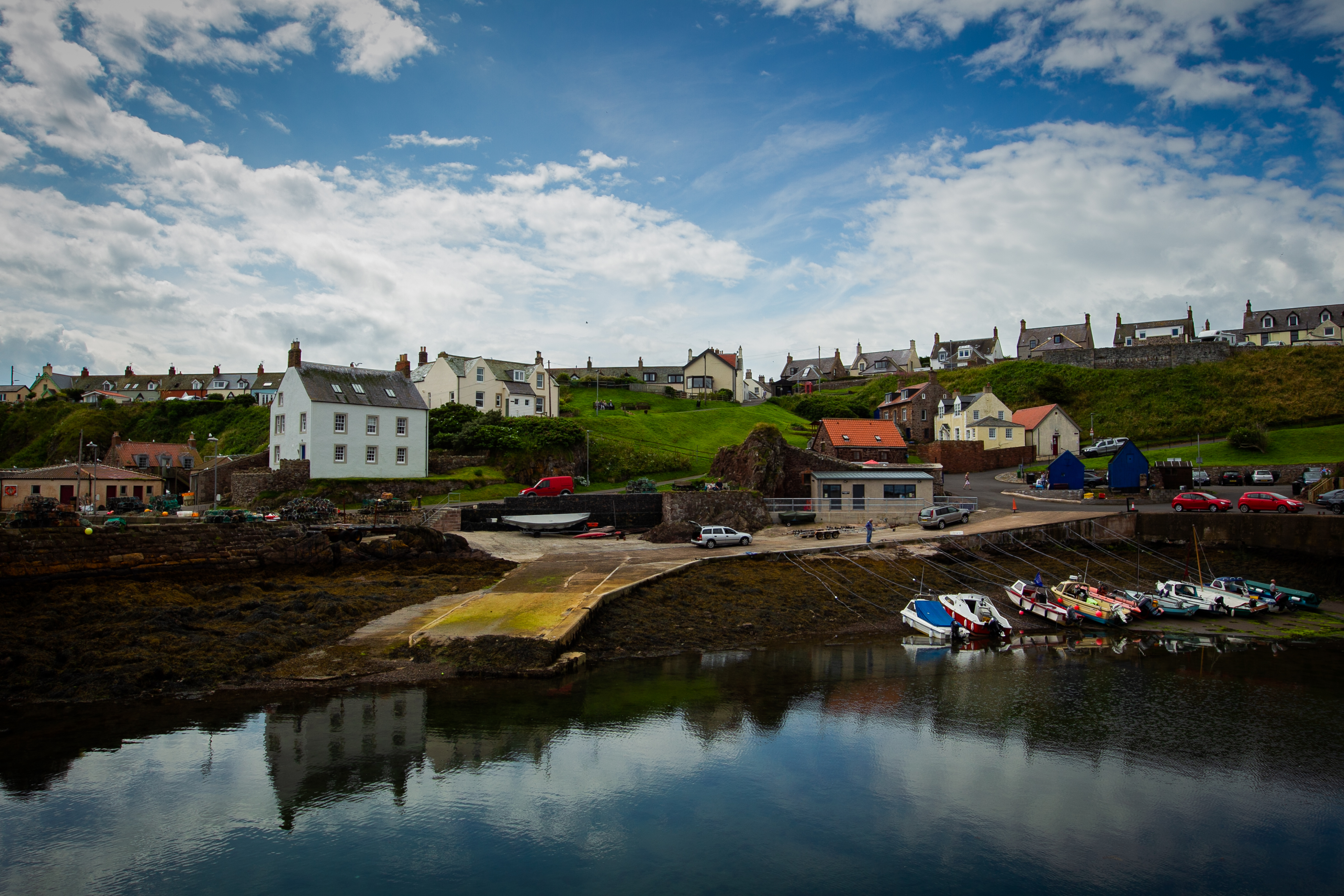 St Abbs offers ramblers en route to Berwick respite in a pretty setting
