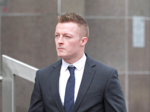 Daniel Hamilton is accused of using police computers to find where is ex partner now lives.