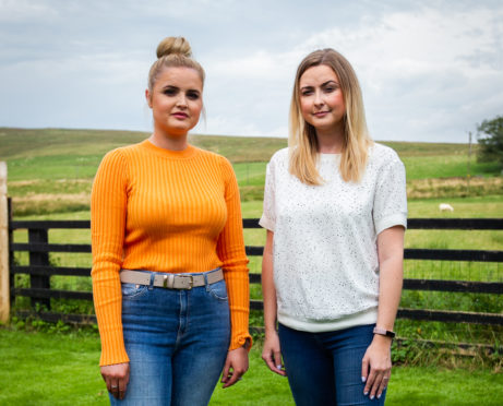 Sisters Shona (L) age 24 and Kirsty (R), age 29,  Young who both have Cystic Fibrosis, but only Kirsty is able to access the breakthrough drug, Symkevi, because of her lung function level.