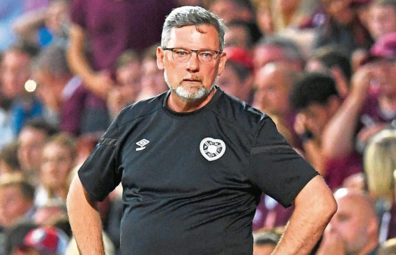 Hearts manager Craig Levein