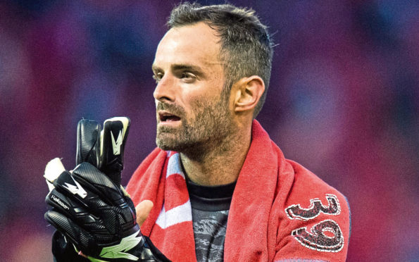 Aberdeen captain Joe Lewis