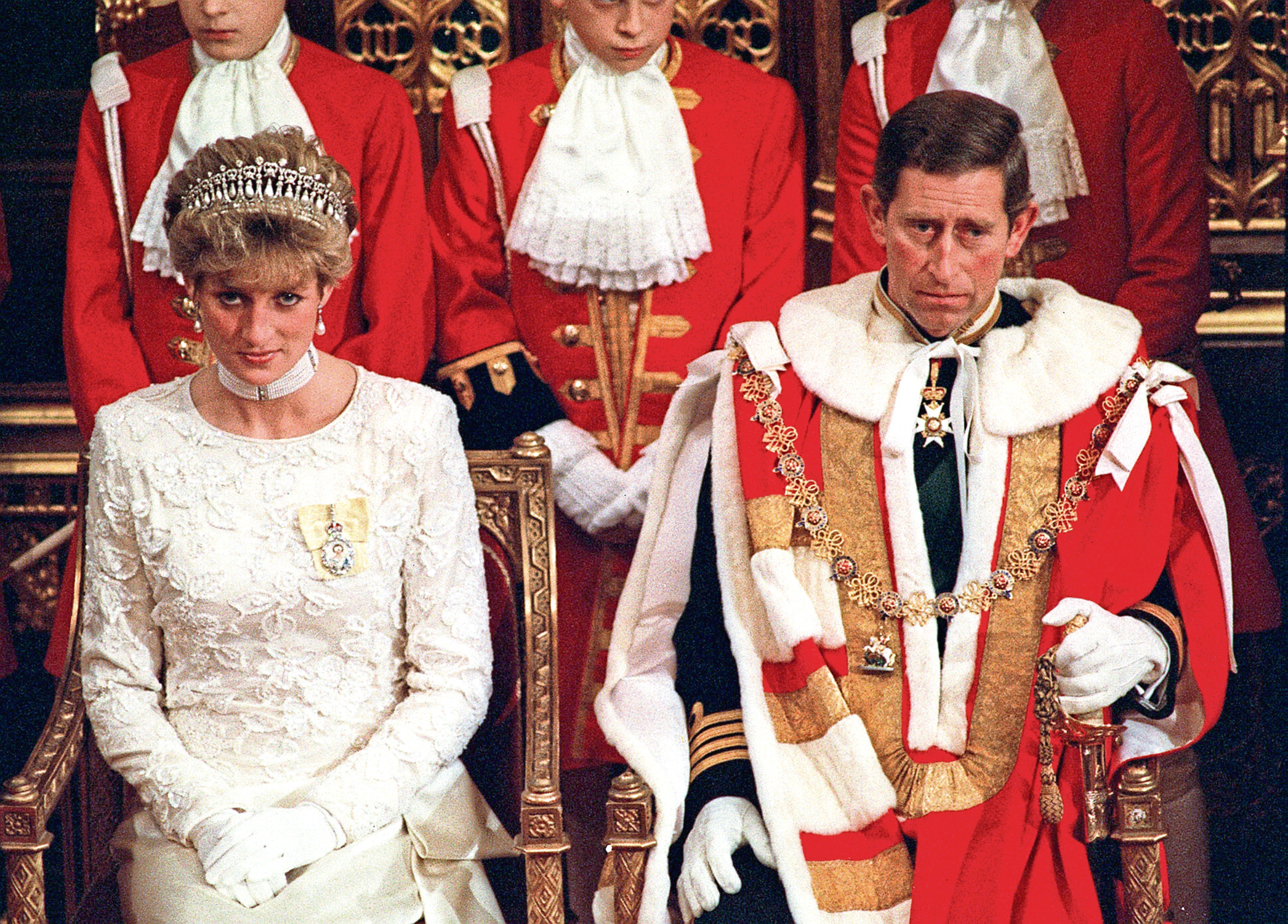 The Prince and Princess of Wales attend the State opening of Parliament