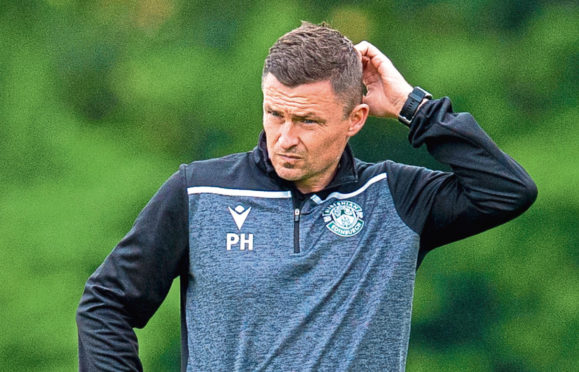 Hibernian manager Paul Heckingbottom