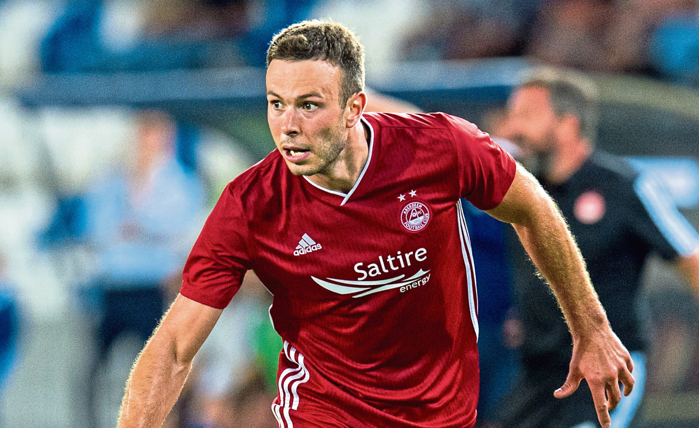 Andrew Considine in action for Aberdeen