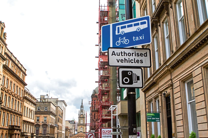 Drivers from 23 countries booked in Scotland's bus lanes in June's £