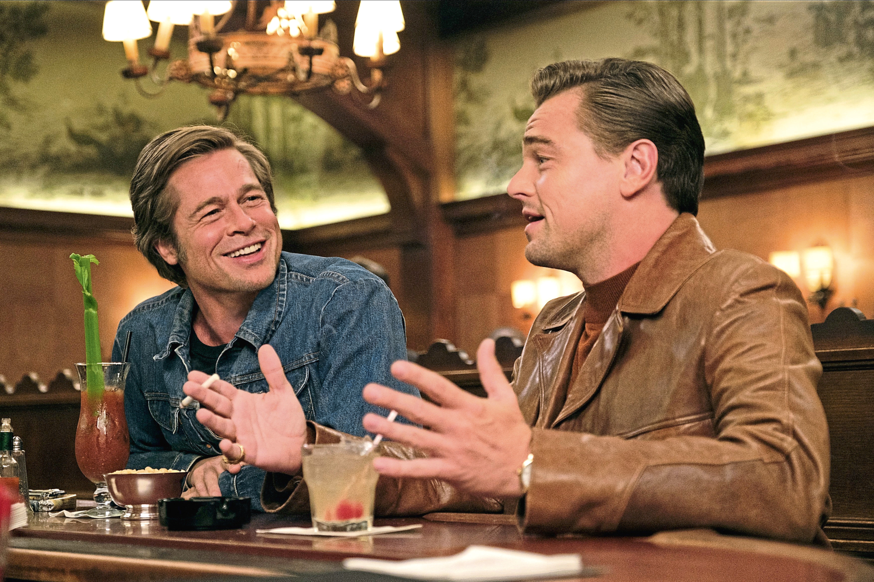 Double-act Brad Pitt and Leonardo DiCaprio show why they are box office gold in Once Upon A Time In Hollywood