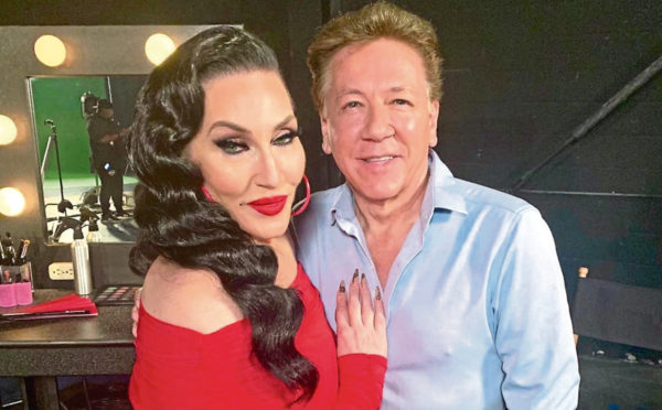 Sunday Post Columnist Ross King with Michelle Visage