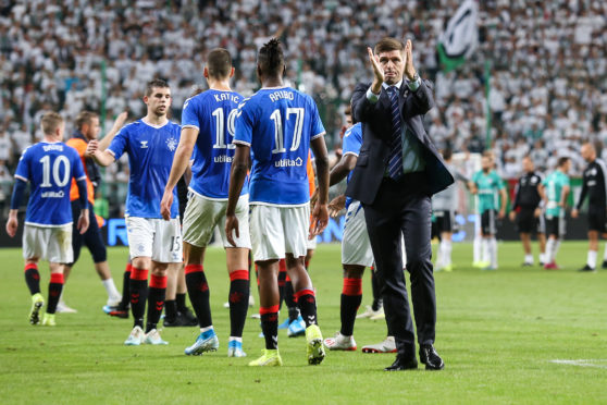 Rangers left Poland with a 0-0 draw against Legia Warsaw