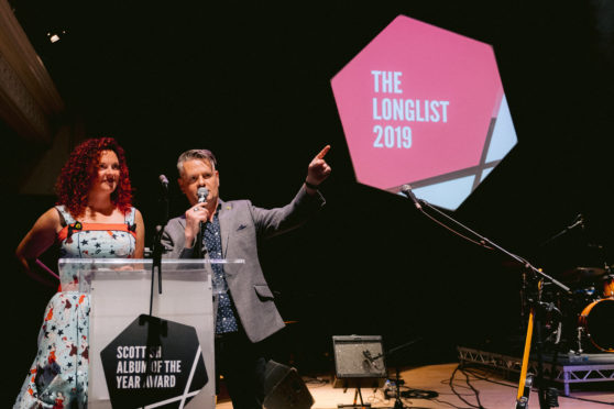 Nicola Meighan and Vic Galloway announce the Longlist