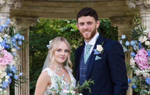 A photo of PC Andrew Harper and his wife 
Lissie released yesterday