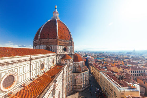 Cathedral Santa Maria del Fiore in Florence, Italy