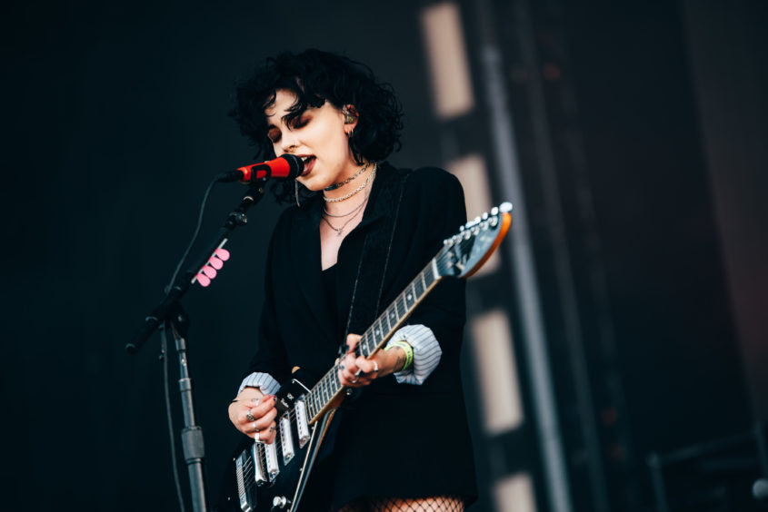 Pale Waves on stage