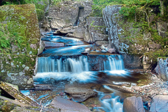 Beautiful Bracklinn falls callander