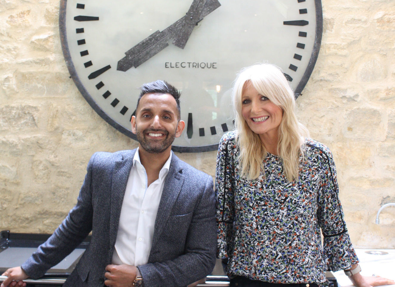 Dr Amir Khan and Gaby Roslin in new TV show, The Science of Sleep.