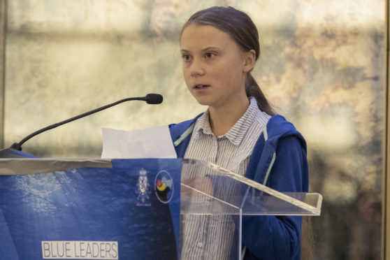 Swedish climate activist Greta Thunberg