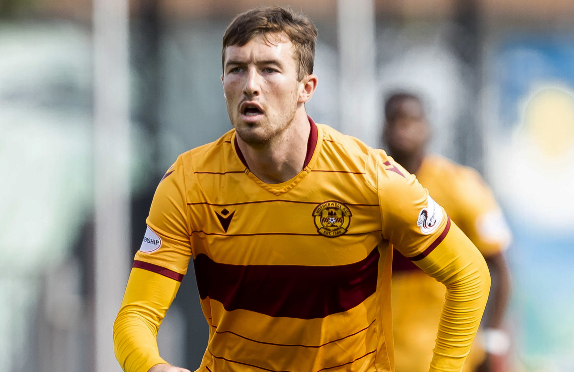 Chris Long in action for Motherwell