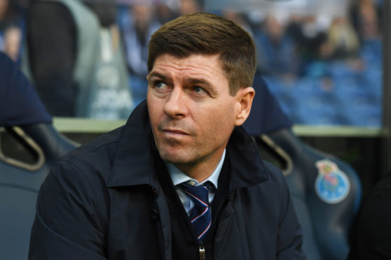 Rangers manager Steven Gerrard