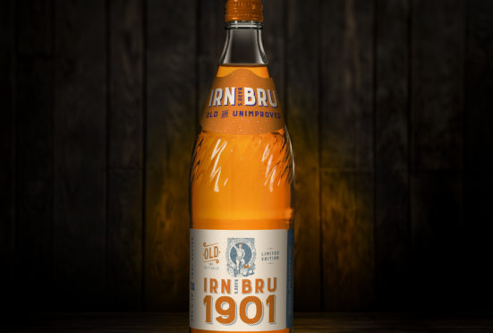 The limited edition Irn-Bru 1901 is to hit the shops in Scotland from December 2