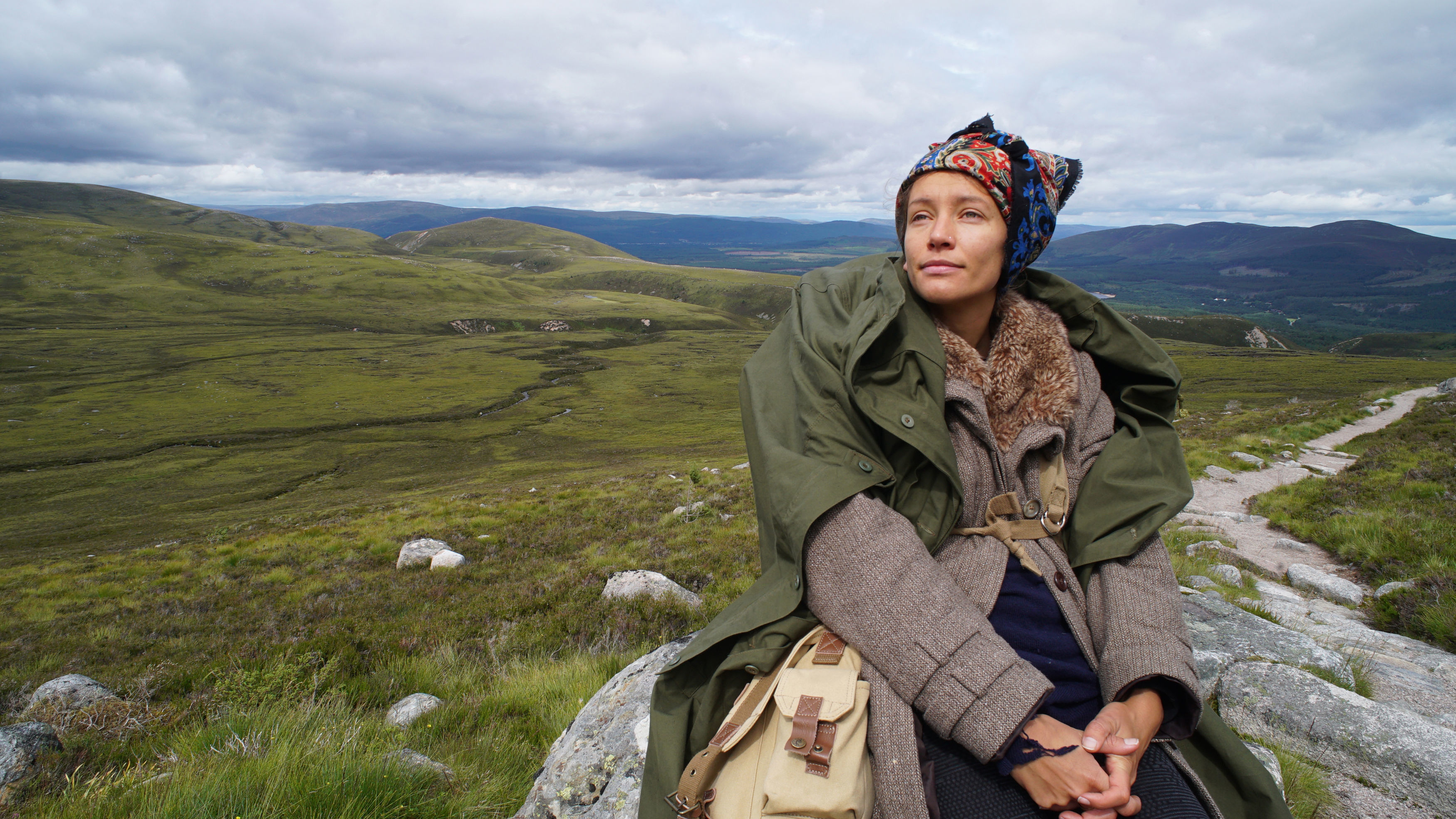 Photo of Elise in Cairngorms National Park.