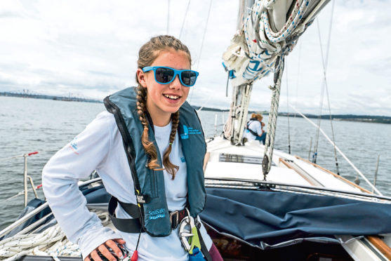 Elita McFarlane sails around Britain with the Ellen MacArthur Cancer Trust this summer