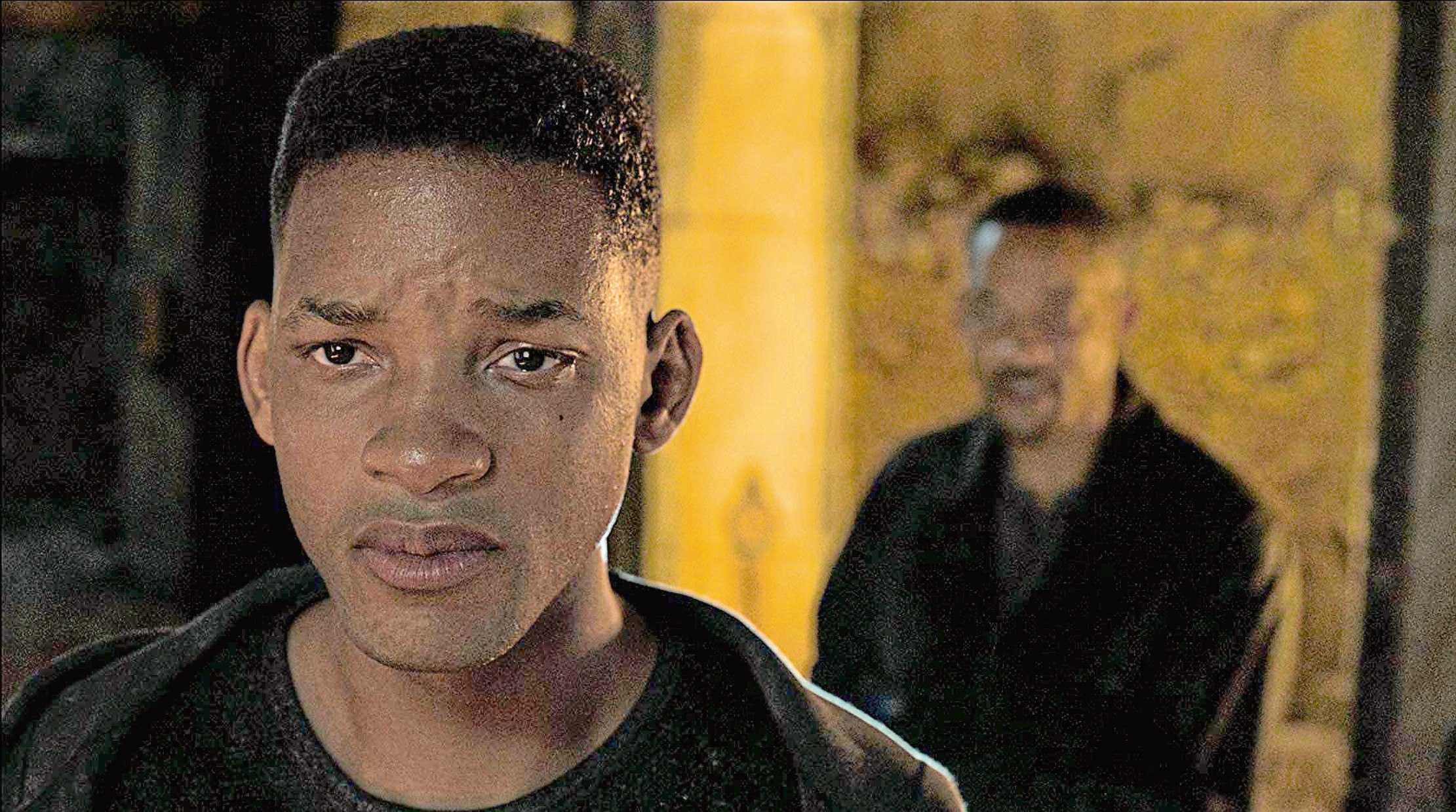 Will Smith plays both lead roles