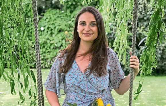 Kirsty said time on an allotment has changed her life