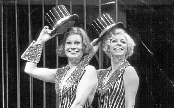 Antonia Ellis and Jenny Logan (right) in the musical Chicago