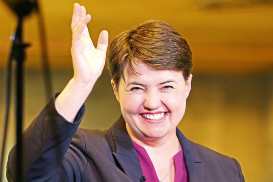 Former Scottish Conservative leader Ruth Davidson