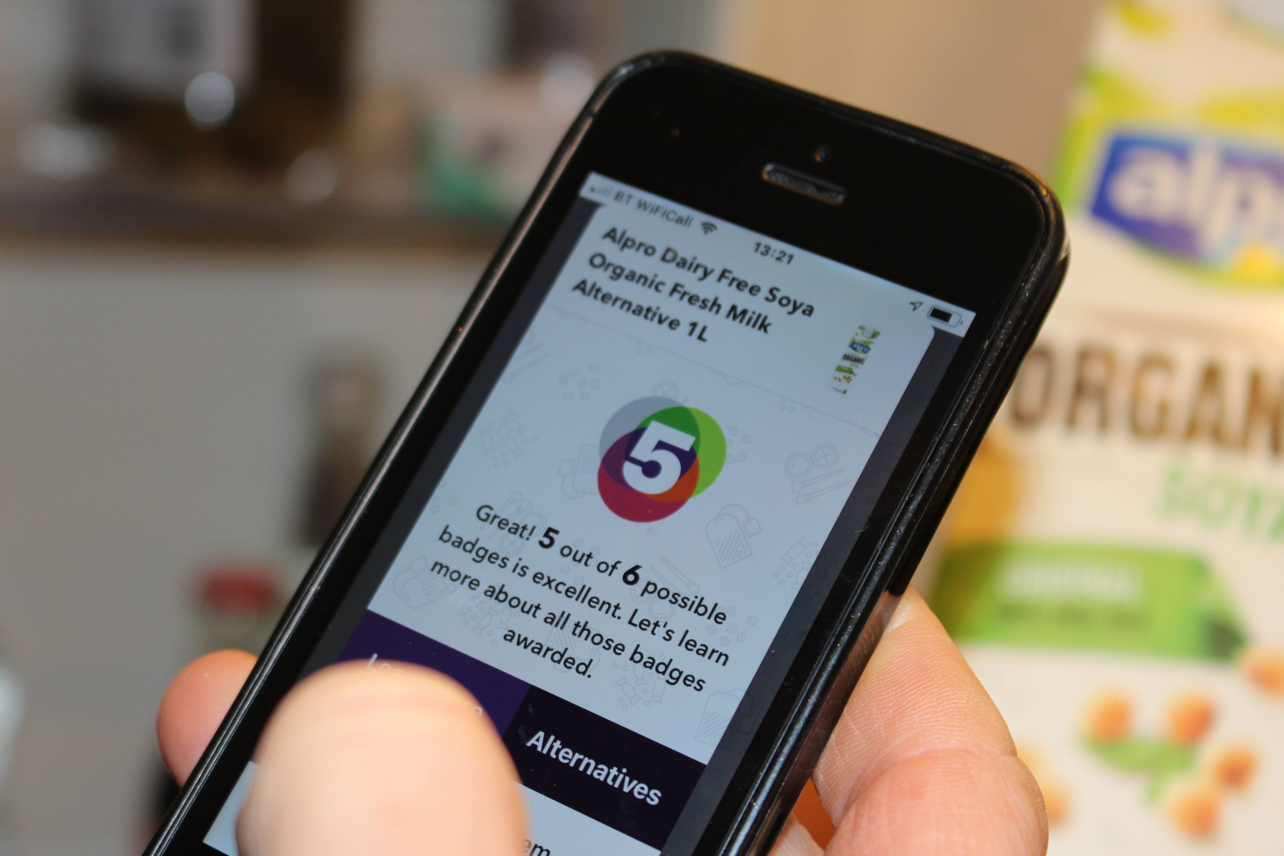 The Giki app helps shoppers learn which products are most sustainable.