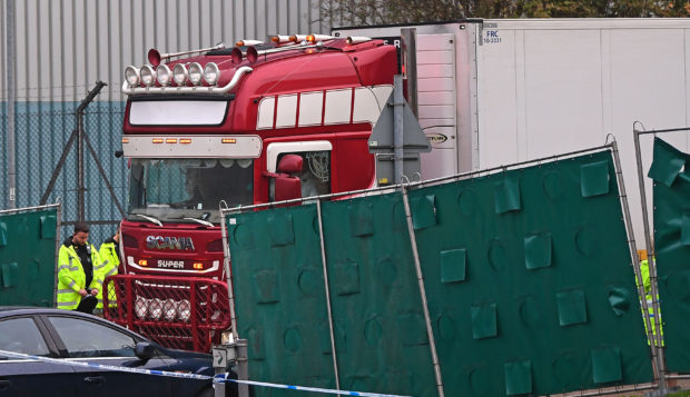 The container lorry