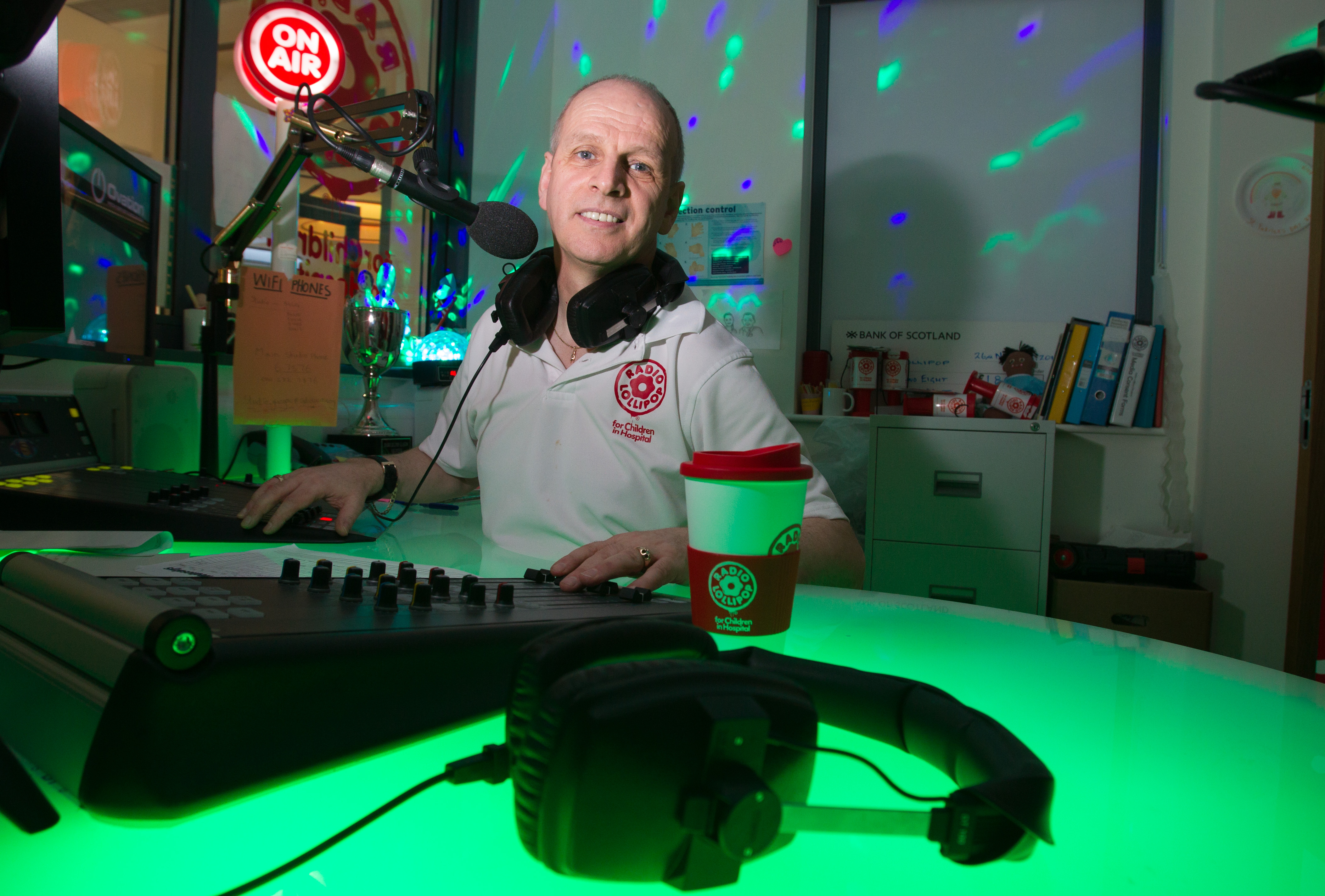 Radio Lollipop DJ Raymond Watson